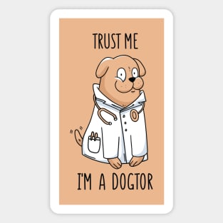 Doctor Dog Magnet